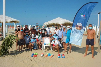 A San Salvo Bozzino e Martino vincono le tappe del Beach Bocce