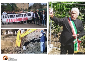 Bolognano/sito inquinato Piano D'Orta. Sopralluogo del Sindaco