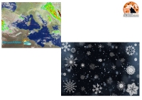 Temperature in calo. Neve sui rilievi al disopra dei 900-1000 metri