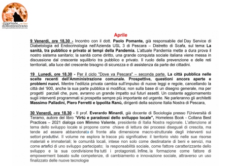 Pescara. Italia Nostra presenta gli eventi di Primavera.