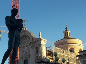 L’Ambasciatore di Francia in Italia Christian Masset, in visita a L’Aquila