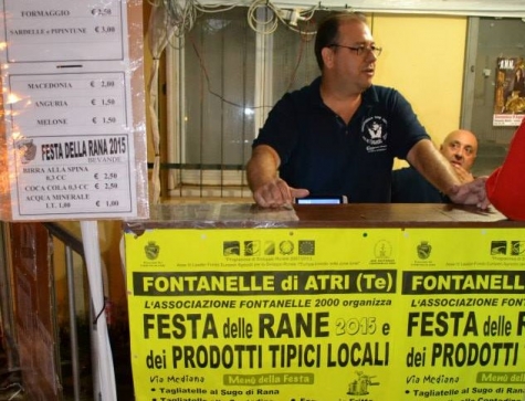 Atri, Giustizia riparativa alla festa delle rane fritte