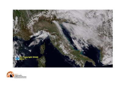 Arrivano masse d'aria fredda temporali