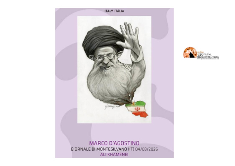 L'illustratore Marco D'Agostino selezionato per il "World press cartoon 2026" in Portogallo
