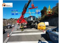 Montesilvano. Incidente all'uscita di Santa Filomena
