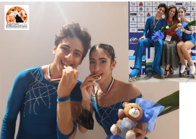 I vincitori e l'allenatrice