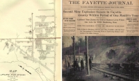 L'articolo originale del quotidiano locale, la foto dei luoghi e la mappa.