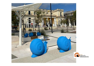 “Favole Urbane”. A Giulianova le installazioni del collettivo “Cracking Art”.