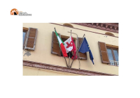 Giulianova, Bandiera per 8 Maggio, Giornata Mondiale della Croce Rossa.