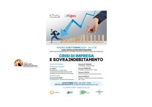 Montesilvano. Venerdì il convegno Cipas ”Crisi di Impresa e Sovraindebitamento”.