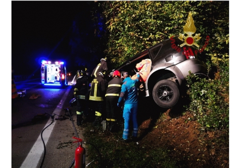 Manoppello, incidente nella notte.