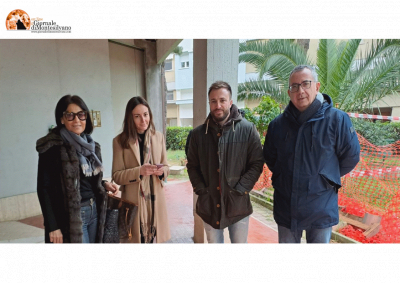 Giulianova/Ater. La visita del Sindaco: lavori urgenti, indispensabili per la messa in sicurezza degli edifici.