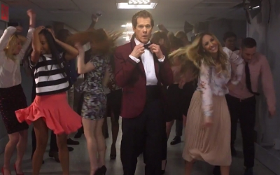 Scena tratta dal film cult Footloose