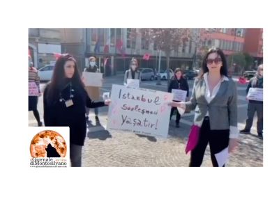 Pescara. Sit in contro "clima oscurantista" del Governo Turco -video