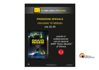 Giulio Regeni: una proiezione speciale tra memoria e impegno civile