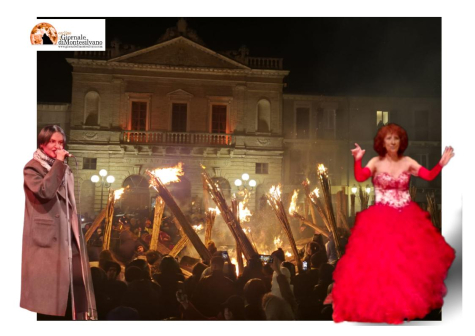 Atri. Grandi emozioni per la Notte dei Faugni con Arisa e Anna Mazzamauro