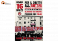 Teramo/Ater. Centro Politico in piazza: Presidio per la casa per il diritto all'abitare.