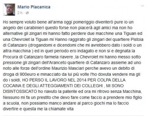 Sparò a Giuliani al G8 di Genova, Placanica minaccia il suicidio su Facebook