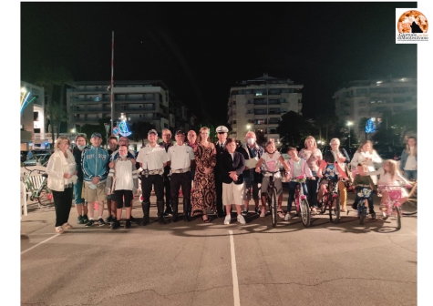 Montesilvano. “A lezione di educazione stradale i piccoli ciclisti”