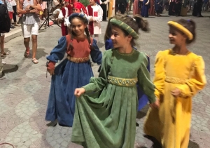 Tortoreto. Barone Sfilata del corteo storico