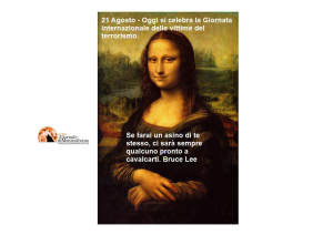21 agosto. L'italiano che rubò la Gioconda. Beata Victoire Rasoamanarivo e i Consualia.