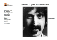 4 Dicembre: attentato e morte di Frank Zappa.