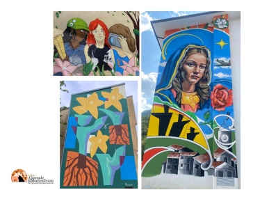 I nuovi murales di Sante Marie
