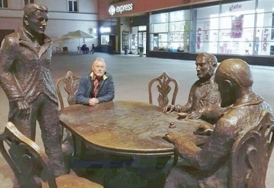 Pellegrini a Lodz, tra i Fabrykantow.