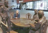 Pellegrini a Lodz, tra i Fabrykantow.