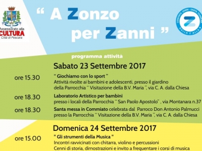 Pescara, "A zonzo per Zanni"