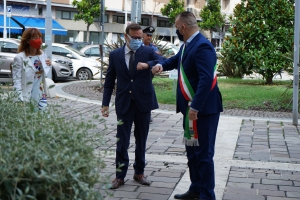 Il nuovo Prefetto di Pescara a Montesilvano: scrisse tesi di laurea sul castello del Colle.