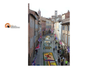 Giulianova, la Prima Infiorata del Corpus Domini.