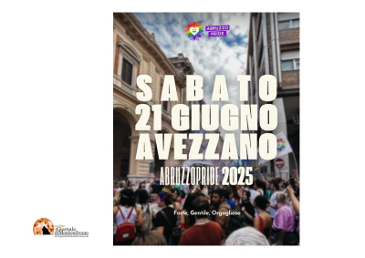 Avezzano ospiterà l’Abruzzo Pride 2025 il 21 giugno
