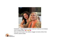 Con la figlia