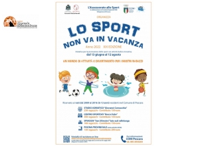 Pescara. “Lo Sport non va in vacanza” anche per l’estate 2022