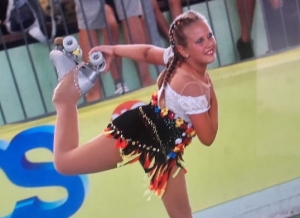 Montesilvano sul podio dei campioni di pattinaggio con Maria Elena Scurti