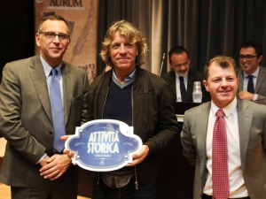 Rabuffo premiato come titolare di attività storica Orsa Maggiore