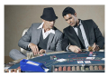 due uomini che giocano al Casinò, Black Jack