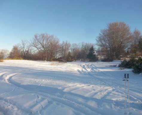 Piano della Tarica, ciaspolare sulla neve