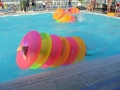 Ciambelle in piscina