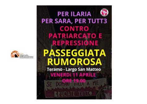 Su un cartello: se domani tocca a me bruciate tutto!