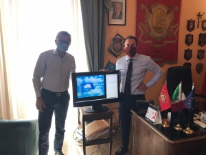 il sindaco Costantini