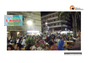 Montesilvano, i Kom all'attesa Sagra di S. Antonio, il Santo Patrono.