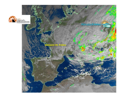 Neve scende intorno ai 700-900 metri