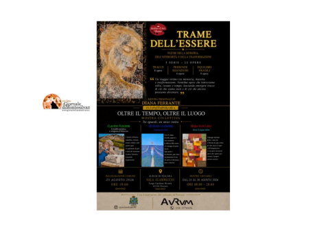 Pescara, doppia mostra all'Aurum con "Trame dell'essere" e "Oltre il tempo, oltre il luogo"