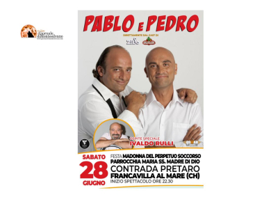 Pablo e Pedro, grande attesa a Francavilla al Mare