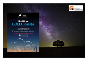 “Notti a Collurania”, visite all'Osservatorio Astronomico