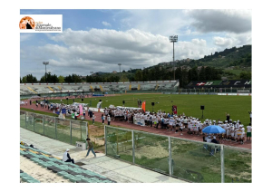 Entusiasmo e partecipazione alla festa regionale con le scuole medie d’Abruzzo