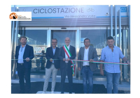 Pescara, la nuova Ciclostazione in via Volta, parcheggio pubblico coperto e videosorvegliato