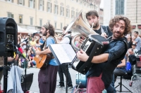 Festival di Ferrara Grande successo di Peppe Millanta &amp; Balkan Bistrò